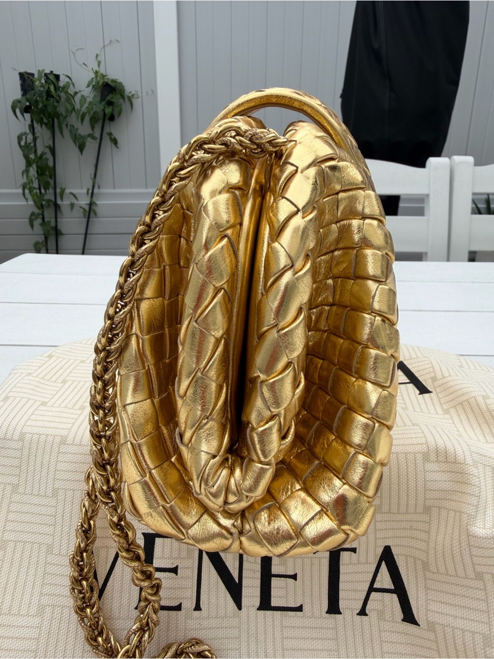 Bottega Venetta 1980 Lauren Mini Clutch - Picture 6 of 8